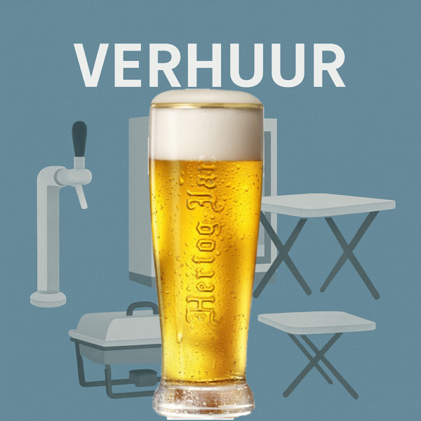 Hertog Jan  bierglazen 25 cl – krat 40 stuks