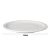 bord2 Bord - vlak - porselein - Ø240mm - wit | set 24 stuks