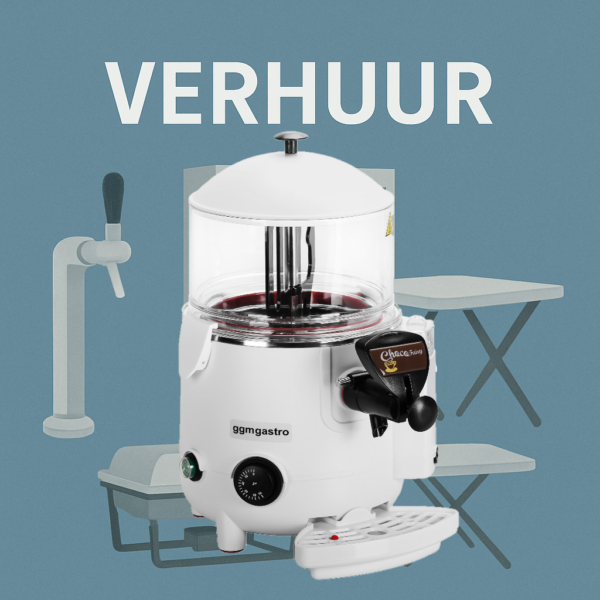 chocolademelkdispenser_wit Warme chocoladedispenser 10 Liter