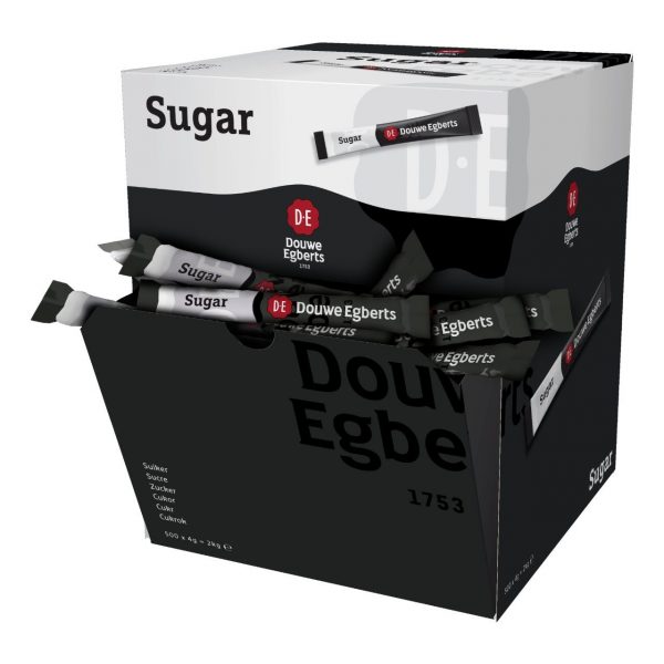 Douwe Egberts Suikersticks doos 500 stuks